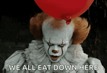 Pennywise Evil Smile GIF