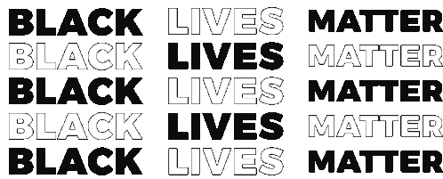 Gudubeater Black Lives Matter Sticker - Gudubeater Black Lives Matter Black Stickers