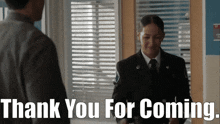 Station 19 Andy Herrera GIF - Station 19 Andy Herrera Thank You For Coming GIFs