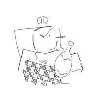 a black and white drawing of a man laying on a couch