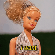 i want want barbie