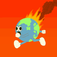 Planet Hot GIF - Planet Hot Fire GIFs