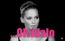 Jennifer Lawrence Triste GIF - Olvidalo Jennifer Lawrence Triste GIFs