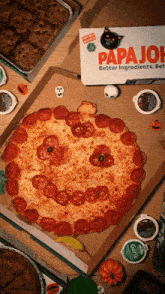 Papa Johns Jack O Lantern Pizza GIF - Papa Johns Jack O Lantern Pizza Pizza GIFs