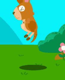 Kangaroo Jump GIF - Kangaroo Jump Cartoon GIFs