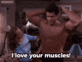 Muscles Lou Ferrigno GIF - Muscles Lou Ferrigno Strong Man GIFs