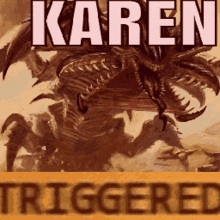 triggered anime karen