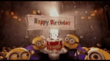 minions happy birthday celebrate