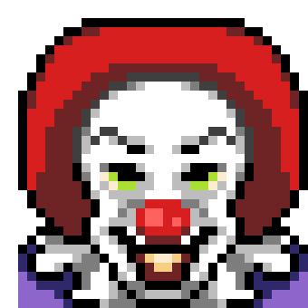 Pennywise It Sticker - Pennywise It Halloween Stickers