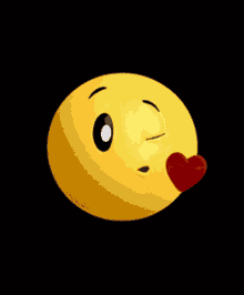 Kisses Heart GIF - Kisses Heart Emoji GIFs