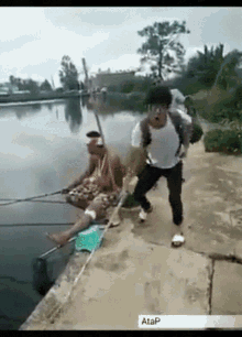 Blind Men Leading The Way GIF - Blind Men Leading The Way Fall GIFs