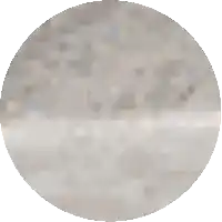 a pixelated image of a circle with a blue stripe in the middle
