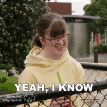 Yeah I Know Lily GIF