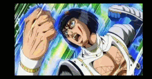sticky fingers bruno hit ouch jjba