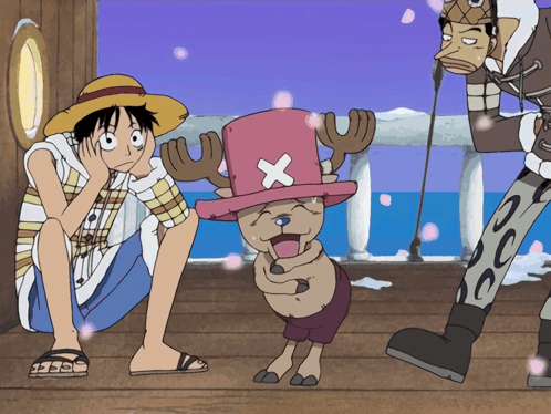 This is the greatest Chopper dancing of all time #tonytonychopper #cho