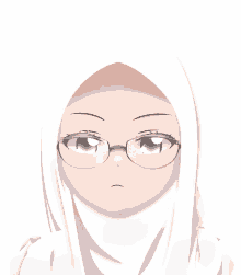 hijab jilbab anime cute beautiful