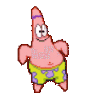 Patrick Star Sponge Bob Square Pants Sticker