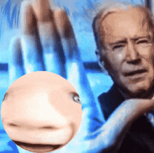 Joe Biden Thumb GIF - Joe Biden Thumb Uncanny GIFs