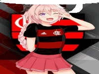 Astolfo Flamengo Sticker