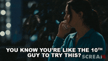 You Know Youre Like The 10th Guy To Try This Gale Weathers GIF