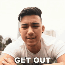 Get Out Jamie Zhu GIF - Get Out Jamie Zhu Back Off GIFs