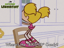 Wheres The Bleeped Candy Dee Dee GIF