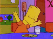 Bart Simpson The Simpsons GIF - Bart Simpson The Simpsons Breakfast GIFs