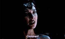 Diana Wonder Woman GIF - Diana Wonder Woman Children GIFs