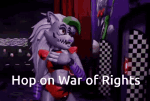 War Of Rights Wholesome GIF - War Of Rights Wholesome Roxanne Wolf GIFs