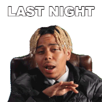 Last Night Ybn Cordae Sticker - Last Night Ybn Cordae Super Song Stickers