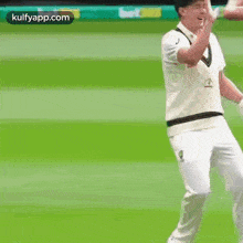 Captain Leading From Front.Gif GIF - Captain Leading From Front Pat Cummins Cricket GIFs