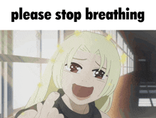 Please Stop Please Stop Breathing GIF - Please Stop Please Stop Breathing Yuki GIFs