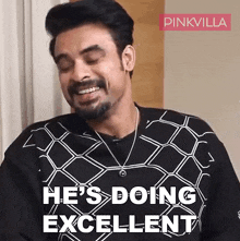 He'S Doing Excellent Tovino Thomas GIF - He'S Doing Excellent Tovino Thomas Pinkvilla GIFs