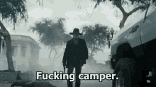 Fucking Camper You Know The Rules GIF - Fucking Camper You Know The Rules Westworld GIFs