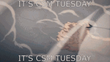 Csm Csm Tuesday GIF - Csm Csm Tuesday Denji GIFs
