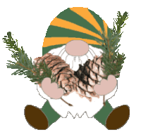 Gnome Christmas Sticker