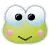 Keroppi Blinking Sticker - Keroppi Blinking Cute Stickers