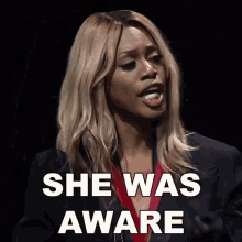 She Was Aware Laverne Cox GIF - She Was Aware Laverne Cox She Was Mindful GIFs