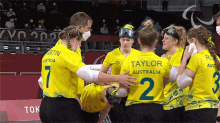 Huddle Team Australia GIF