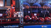 Overcoming Obstacles American Ninja Warrior GIF - Overcoming Obstacles American Ninja Warrior Running Through Obstacles GIFs