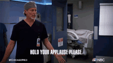 Hold Your Applause Please Dr Dean Archer GIF - Hold Your Applause Please Dr Dean Archer Chicago Med GIFs