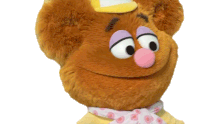 Surprised Baby Fozzie Sticker - Surprised Baby Fozzie Muppet Babies Stickers