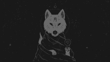 Wise Wolf Wolf GIF - Wise Wolf Wolf Art GIFs