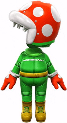 piranha plant mii racing suit piranha plant mii racing suit