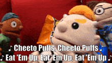eat puffs