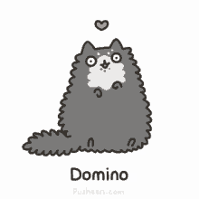 Cute GIF - Domino Cat Cute GIFs