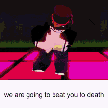 Nickolidiffy We Are Going To Beat You To Death GIF - Nickolidiffy We Are Going To Beat You To Death Meme GIFs