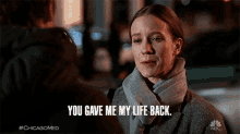 You Gave Me My Life Back Chicago Med GIF - You Gave Me My Life Back Chicago Med Second Chance GIFs