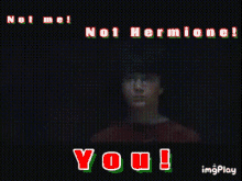 Not Me GIF - Not Me Hermione GIFs