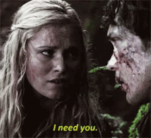 The 100 GIF - The100 Clarke Griffin Ineed You GIFs